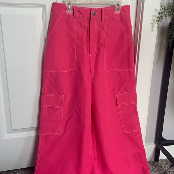 SHEIN SIZE S High-waisted Wide-leg Cargos - Picture 1 of 6